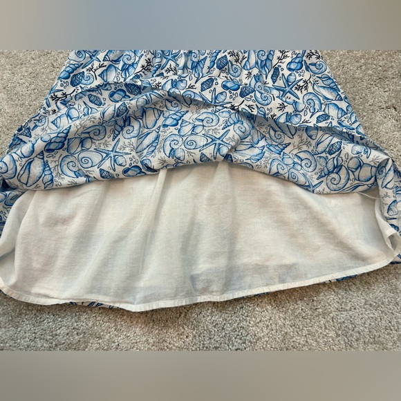 Crewcuts Girls Smocked Seashell Dress, size 7 - Picture 4 of 7